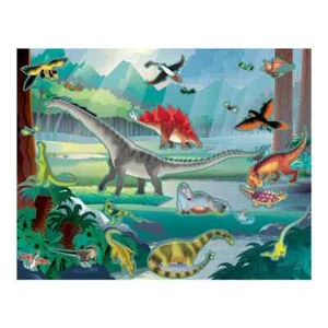 Prehistoric Scenes Reusable Sticker Pad- Creative Activity Toy - Melissa & Doug - Picture 1 of 9