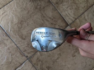 Taylormade Rescue Dual 4 Hybrid 22* Stiff Steel Mens RH - Picture 1 of 5
