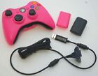 ORIGINAL Microsoft Xbox 360 PINK Play & Charge Wireless Controller Akku-Kit