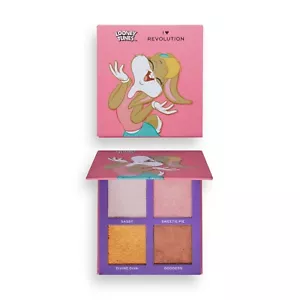 Revolution Beauty X LOONEY TUNES LOLA Highlighter Palette 100% New & Authentic - Picture 1 of 5