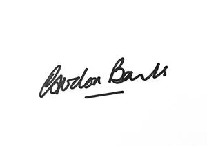 Gordon Banks HAND SIGNED 6x4 White Card ENGLAND 1966 World Cup *IN PERSON* COA - Picture 1 of 1