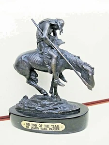Bronze "The End Of The Trail" by James Earl Fraser - Picture 1 of 5