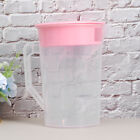 2L Plastic Water Pitcher with Handle and Scale for Tea, Lemonade, Soda