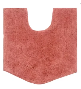 Waterford Quick Dry 20X20 Inch Bath Toilet Rug Coral 100% Cotton - Picture 1 of 4