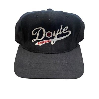 Gorra de béisbol vintage Doyle School of Florida MiLB MLB lana usada Foto 1 de 4