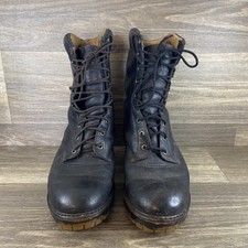 Chippewa 25488 Mens Work Boots Soft Toe Black Leather Size 11.5 EEE