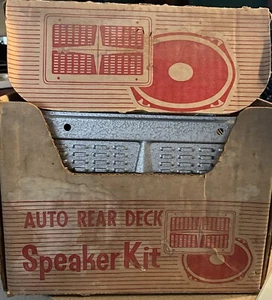 Vintage NOS Rear Deck / Seat Auto Car Speaker Kit Federated Ind. 1950’s - Picture 1 of 6