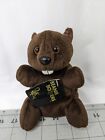 Beanie Boppers Chips Beaver Plush Mighty Stars 6.5 Inch Stuffed Animal Toy