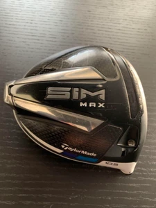 TaylorMade SIM MAX 10.5 degree Driver Head Only right handed RH USED Japan - Picture 1 of 9