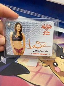 2015 Bench Warmer Daizy Dukez Alex Capriola Authentic Autograph  Card - Picture 1 of 2