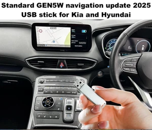 ✅ 2025 Kia Hyundai GEN5W Navigation Map Update | USB Stick | Standard Gen5W | - Picture 1 of 1