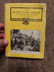 The Maryland Scene Events People and Places. Charles Duvall 1943. - Imagen 1 de 5