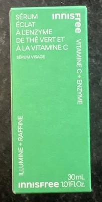 Suero iluminador de vitamina C enzima té verde sin nisfree 30 ml/1,01 fl. Oz Nuevo Foto 1 de 4