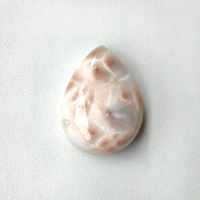 Piedra preciosa natural Thomsonita rosa larimar natrolita cabujón suelta 18 quilates #11552 Foto 1 de 4