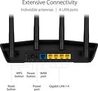 Asus Ax1800 Dual Band Wifi 6 Router - Black