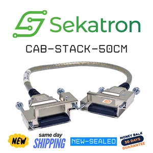 ♻️ Cisco CAB-STACK-50CM Stacking Cable – NEW ⚡Fast Shipping - Afbeelding 1 van 2