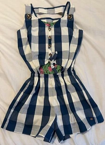 NWOT Matilda Jane Camp MJC Country Roads Romper Size 8 - Picture 1 of 2