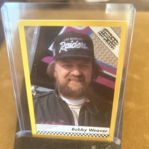 1991 World of Outlaws Racing, Bobby Weaver, Card #96, In Protective Sleeve. - Picture 1 of 2