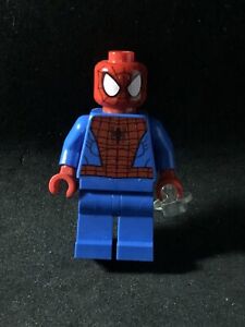 LEGO sh038 Classic Spider-Man Minifigure Spiderman Black Web Pattern