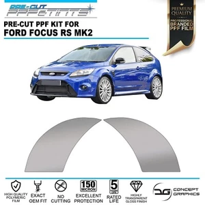 Película protectora de pintura con chip de piedra de arco trasero PPF para Ford Focus RS mk2 - Imagen 1 de 3