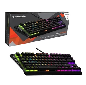 SteelSeries Apex M750 TKL Mechanical RGB Gaming Keyboard Tenkeyless QX2 linear - Picture 1 of 6