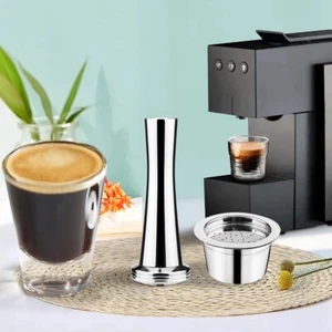 Stainless Steel Coffee Capsule Pod Tamper For K Fee Verismo Tchibo ALDI Expressi - Picture 1 of 12