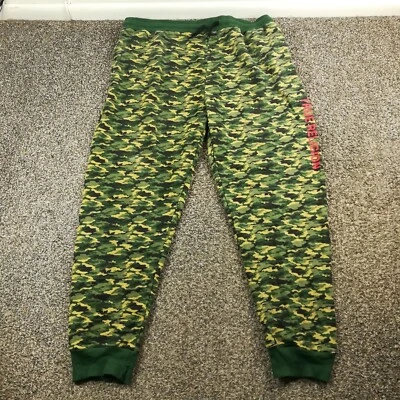 Pantalones True Religion Camuflados Joggers Ropa de Salón Bolsillos Cónicos para Piernas Verdes Para Hombres XL Foto 1 de 4