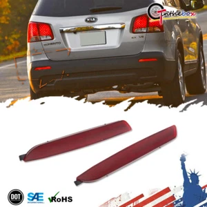 Juego de pares de lentes reflectoras montadas en parachoques trasero rojo para Kia Sorento 2011 2012 2013 - Imagen 1 de 8