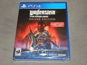 New! Wolfenstein: Youngblood Deluxe Edition PlayStation 4 2019 Free Shipping - Picture 1 of 2