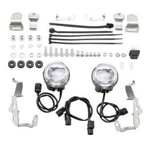 LED Fog Lights Attachment Kit Fit For Honda Goldwing GL1800 GL1800B Tour 2018-Up - Picture 1 of 11