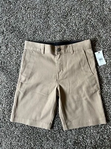 Volcom Boys Vmonty Stretch Khaki Shorts sz 26 (12) - NWT - Picture 1 of 6