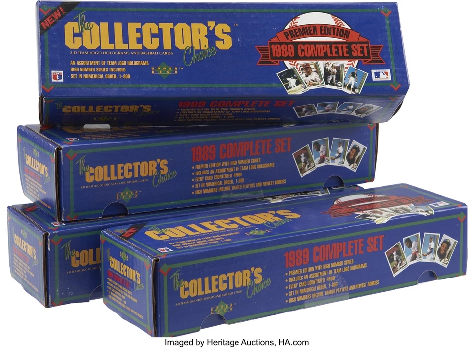 1989 Upper Deck MLB Baseball factory set break BUY ANY 5 cards FREE SHIPPiNG  - Image 1 of 1