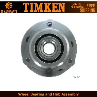 Conjunto de cojinete de rueda y buje delantero Timken 1990 para Jeep Cherokee 1989-1999 Foto 1 de 4