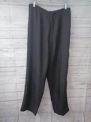 Calça social Leslie Fay preta pulôver feminina tamanho 12P cintura elástica  - Imagem 1 de 4