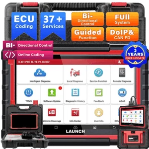 2025 LAUNCHX431 Pro V+5.0 Elite Bidirectional Diagnostic OBD2 Scanner Key Coding - Picture 1 of 14