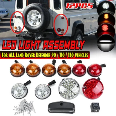 FULL COLOUR LED UPGRADE LAMP KIT Assembly FOR LAND ROVER DEFENDER 90 / 110 / 130 - Image 1 of 4