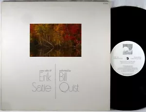 ERIK SATIE & BILL QUIST Piano Solos WINDHAM HILL (A&M) 1979 WH-1008 - Imagen 1 de 5
