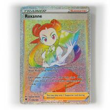 Pokemon - Roxanne - 206/189 - SWSH Astral Radiance - Secret Rare Trainer Card