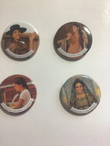 4 American Girl 1995 Pleasant Company Pinback Button Pins Josefina - Picture 1 of 6