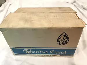 RARE MINT IN BOX 6 WATERFORD BOYNE CLARET WINE GLASSES 4.75 INCH -FREE SHIP - Picture 1 of 12