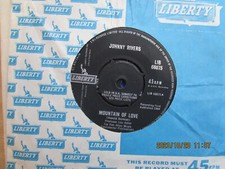 JOHNNY RIVERS=MOUNTAIN OF LOVE  EX-