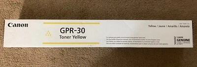 Cartucho de tóner original amarillo Canon GPR-30 nuevo sellado genuino Foto 1 de 4