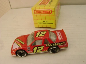 1991 MATCHBOX SUPERFAST MB54 CHEVROLET LUMINA STOCK CAR NEW IN BOX - Picture 1 of 3