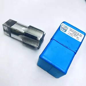 Wells Tool 2" NPT 11-1/2 Taper HS Pipe Tap - 6 Flute - RH-Carbon Steel-NEW - USA - Picture 1 of 13