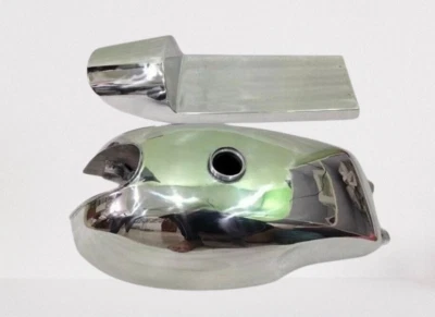 ADECUADO PARA Yamaha SR500 Manx Estilo Aleación Aluminio Gasolina Tanque + Capó del Asiento Foto 1 de 4