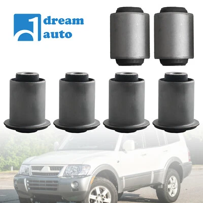 Juego de bujes de brazo de control trasero para Mitsubishi Montero 2001-2006 superior derecho+derecho Foto 1 de 4