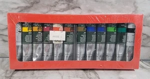 Paquete de 10 pinturas al óleo Lukas Tempera Gouache 20 ml 6548 nuevas selladas - Imagen 1 de 9