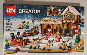LEGO 10245 Santa&rsquo;s Workshop 883pcs CREATOR New Sealed Package - damaged box