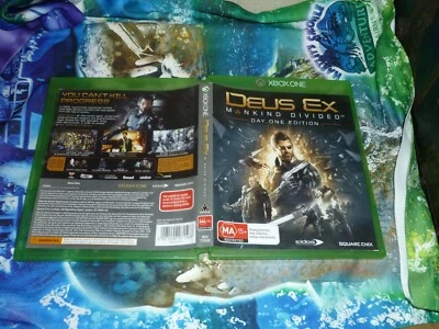 DEUS EX MANKIND DIVIDED - DAY ONE EDITION (XBOX ONE GAME, MA 15+) (P149385-1 K) - Image 1 of 2