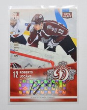 2015-16 Sereal KHL Dinamo Riga Autograph #DRG-AUT-RL Roberts Locans 091/100